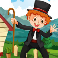 Free online html5 games - G4K Magician Boy Rescue game 