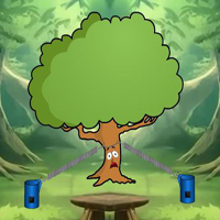 Free online html5 games - Tied Tree Escape game - WowEscape 