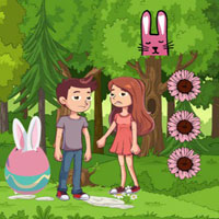 Free online html5 escape games - Wow Couple Escaped Easter Land