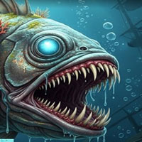 Free online html5 escape games - Killer Fish Escape Game