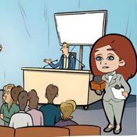 Free online html5 escape games - G2R Reporter Attend The Meeting