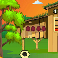 Free online html5 games - G2J Wooden Box Gold Coin Escape  game - WowEscape 