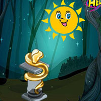 Free online html5 escape games - Sun Escape From Night Forest