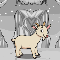 Free online html5 games - G2J Cute Baby Goat Hungry Escape game - WowEscape 