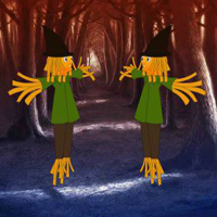 Free online html5 games - Spooky Pumpkin Girl Land Escape HTML5 game 