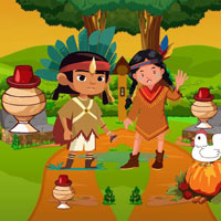 Free online html5 escape games - Wow Tribes Gather For Thanksgiving Party
