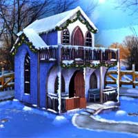 Free online html5 games - EnaGames The Frozen Sleigh-The Roof Escape game 