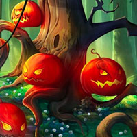 Free online html5 games - Escape From Cursed Pumpkin Land HTML5  game 