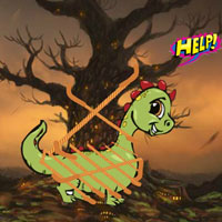 Free online html5 escape games - Help The Tied Dino
