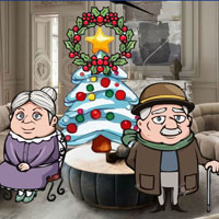 Free online html5 escape games - Wow Give Christmas Gift To Grandparents