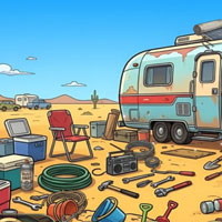 Free online html5 escape games - Trailer Trouble