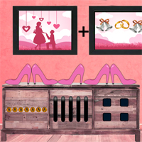 Free online html5 games - 8BGames Lovely Couple Escape game - WowEscape 