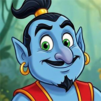 Free online html5 games - G4K Lucky Genie Escape game 