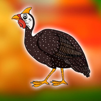 Free online html5 escape games - Guinea Fowl Rescue from the Cage