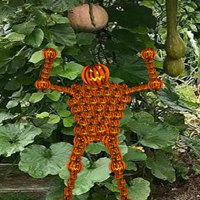 Free online html5 games - Pumpkin Man Garden Escape game - WowEscape 