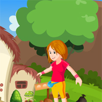 Free online html5 games - Games4king Electric Scooter Riding Girl Rescue game 