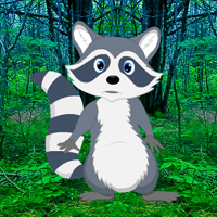 Free online html5 games - Rescue Raccoon from Forest game 