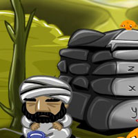 Free online html5 games - Monkey Go Happy Stage 195 game 