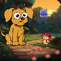 Free online html5 escape games - Puppy Return To Owners House