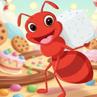 Free online html5 escape games - Sweet Food Ant Escape