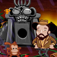 Free online html5 escape games - Monkey  Happy Stage 537