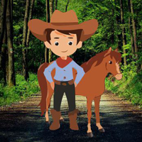 Free online html5 games - Cowboy Horse Escape game - WowEscape 