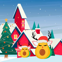 Free online html5 escape games - G2M Snowy Christmas Escape