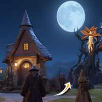 Free online html5 escape games - 365 Spring Wizard Party Escape
