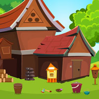 Free online html5 games - Brave Little Girl Escape Game game - WowEscape 