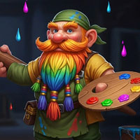 Free online html5 escape games - Painter Dwarf Escape