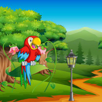 Free online html5 games - Wow Help The Lonely Macaw game - WowEscape 