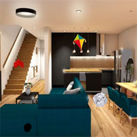 Free online html5 games - Modern  Room Fun Escape  game - WowEscape 