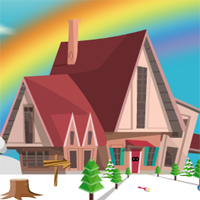 Free online html5 games - Winterland Easter Bunny Rescue game - WowEscape 