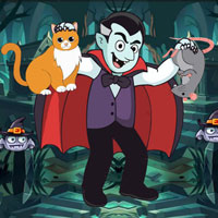 Free online html5 escape games - Wow Vampire Trapped Animals Escape