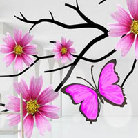 Free online html5 games - Fabric Flora Room Escape HTML5 game - WowEscape 