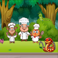 Wow Animal Attend Cooking Competition