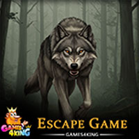 Free online html5 escape games - Hunt The Wolf Escape Game
