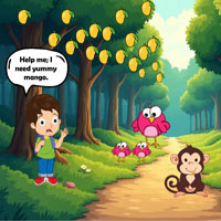 Free online html5 escape games - Wow Boy Needs Yummy Mangoes