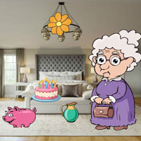 Free online html5 escape games - Wow Granny Get Together