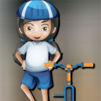 Free online html5 games - AVMGames Cycling Girl Escape game 