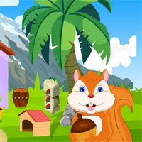 Free online html5 games - G4K Starving Squirrel Rescue game 