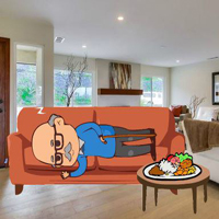 Free online html5 games - Wakeup The Grandpa game - WowEscape 