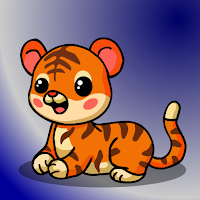 Free online html5 games - G2J Cute Tiger Cub Escape game - WowEscape 