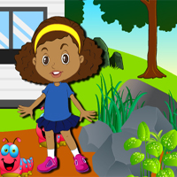 Free online html5 games - AVMGames Escape Curly Hair Girl game 