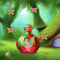 Free online html5 games - G2R Trapped Butterfly Fairy Escape game 