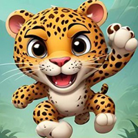 Free online html5 escape games - Charmed Leopard Escape