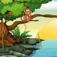 Free online html5 games - Jungle Monkey Rescue game 