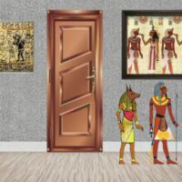 Free online html5 games - 8b Egypt Tutankhamun Gold Mask Escape game - WowEscape 