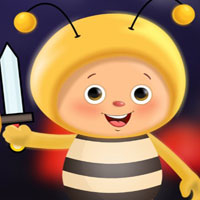 Free online html5 escape games - G2J Find the Bee Warrior Sword