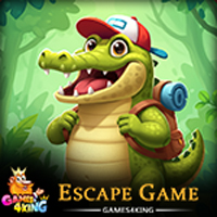 Free online html5 escape games - Seabound Crocodile Escape